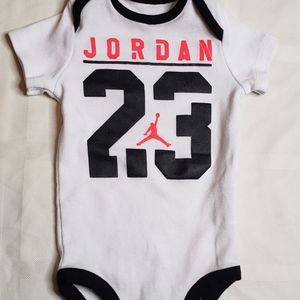 Baby Jordan onesie size 6-9 months